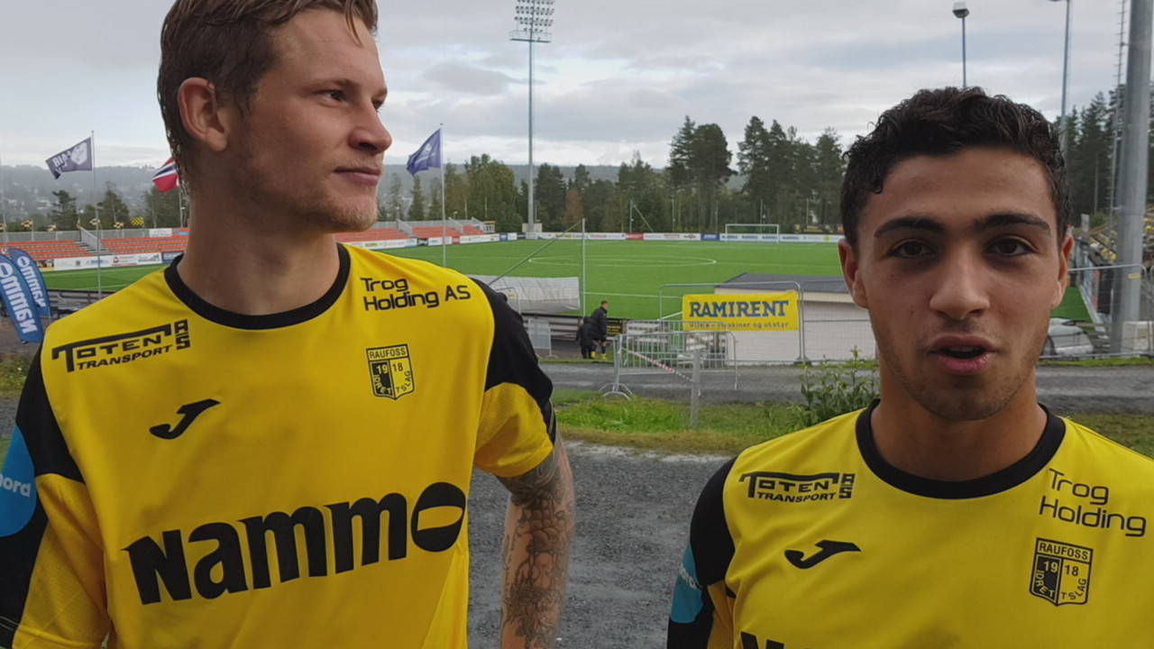 Jablinski og Doghman etter HamKam